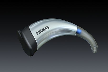 Modern hearing aids 3d model