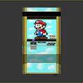 Modern game machine Mario arcade game machine home game machine Nintendo game machine 3d model