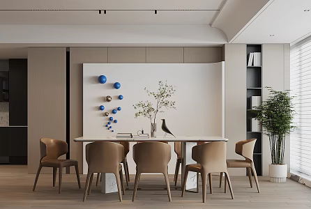 Modern Restaurant 3d model