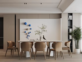 Modern Restaurant 3d model