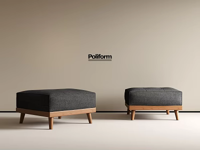 Sofa stool 3d model