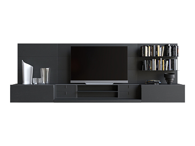 TV background cabinet model