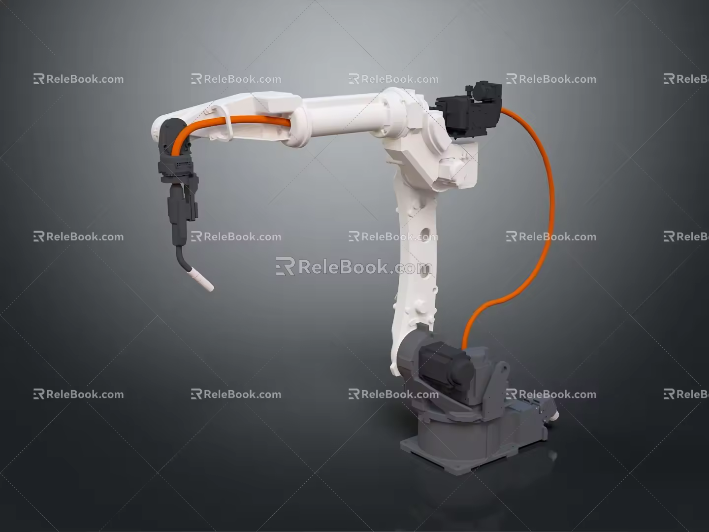 Modern Robot Arm Robot Arm Mechanical Arm Robot Arm Robot Head 3d model