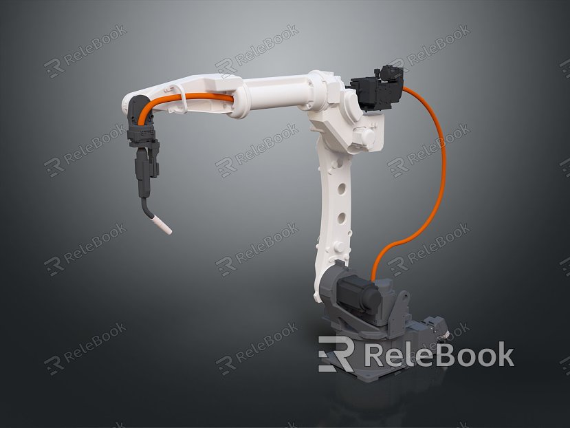 Modern Robot Arm Robot Arm Mechanical Arm Robot Arm Robot Head model