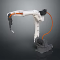 Modern Robot Arm Robot Arm Mechanical Arm Robot Arm Robot Head 3d model