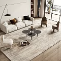 Style Combination Sofa 3d model