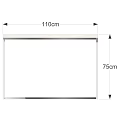 Modern Square Dining Table with White Tabletop and Sleek Metal Legs in Minimalist Design