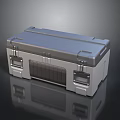 Heavy Duty Equipment Storage Case With Secure Latches And Hard Shell Design