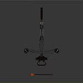 Crossbow Mechanical Crossbow Shift Bow and Arrow Shoot Far Equipment Weapons High-tech Crossbow 3d model