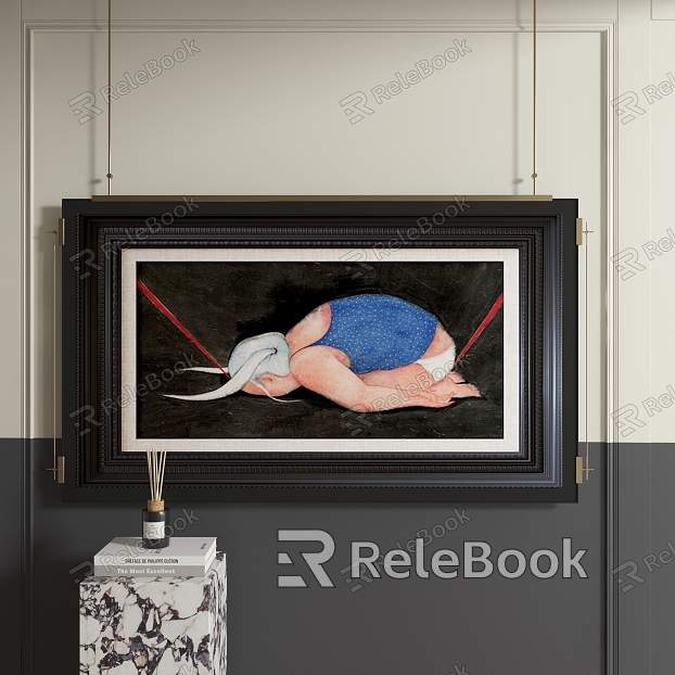 American Character Hanging Painting model