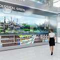 Science and Technology Exhibition Hall Smart City Ecological Green Resource Circulation 3d model