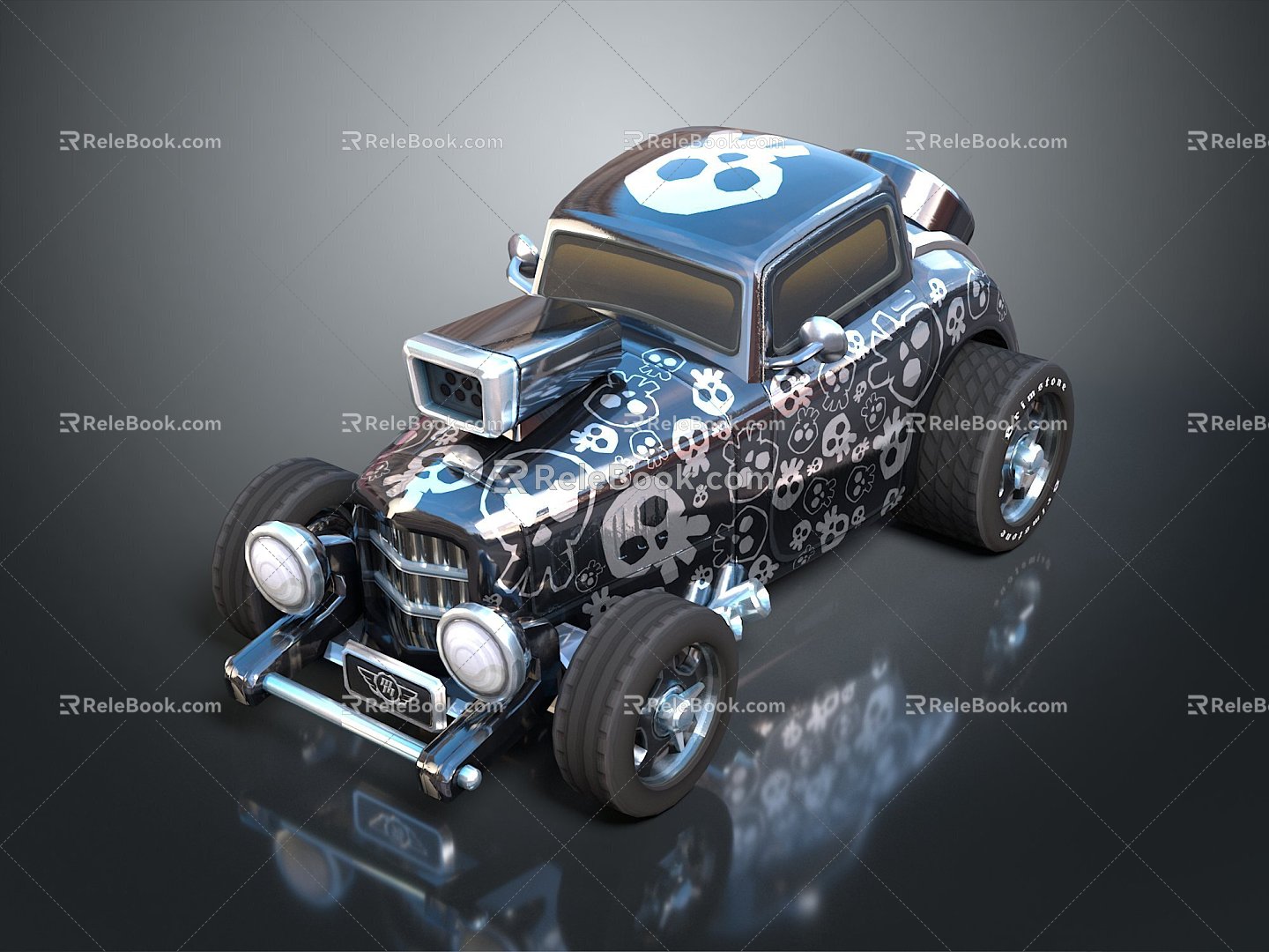 Hyundai Car Car Hyundai Vehicle Car Private Car Four-wheeler High-end Car Concept Car 3d model