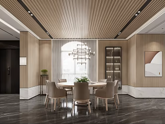 Modern Restaurant 3d model