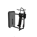 Evolution Strength Training Sports Equipment With Black Gray Design Seat Backrest And White Brick Wall