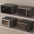 Modern Microwave 3d model