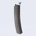 linear array sound 3d model