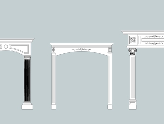 European Arch Classic Arch 3d model