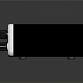 Professional Black Digital Audio Interface With Multiple Knobs Ports And Modern Design
