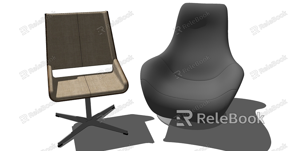 Modern Computer Chair Home Office Chair Swivel Chair Boss Seat model