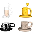 Mug Cup 3d model