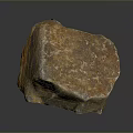 Rock Block Rock Block Rock Specimen Boulder Big Stone Block Rock Stratum Rock Stratum Rock Stratum Rock 3d model