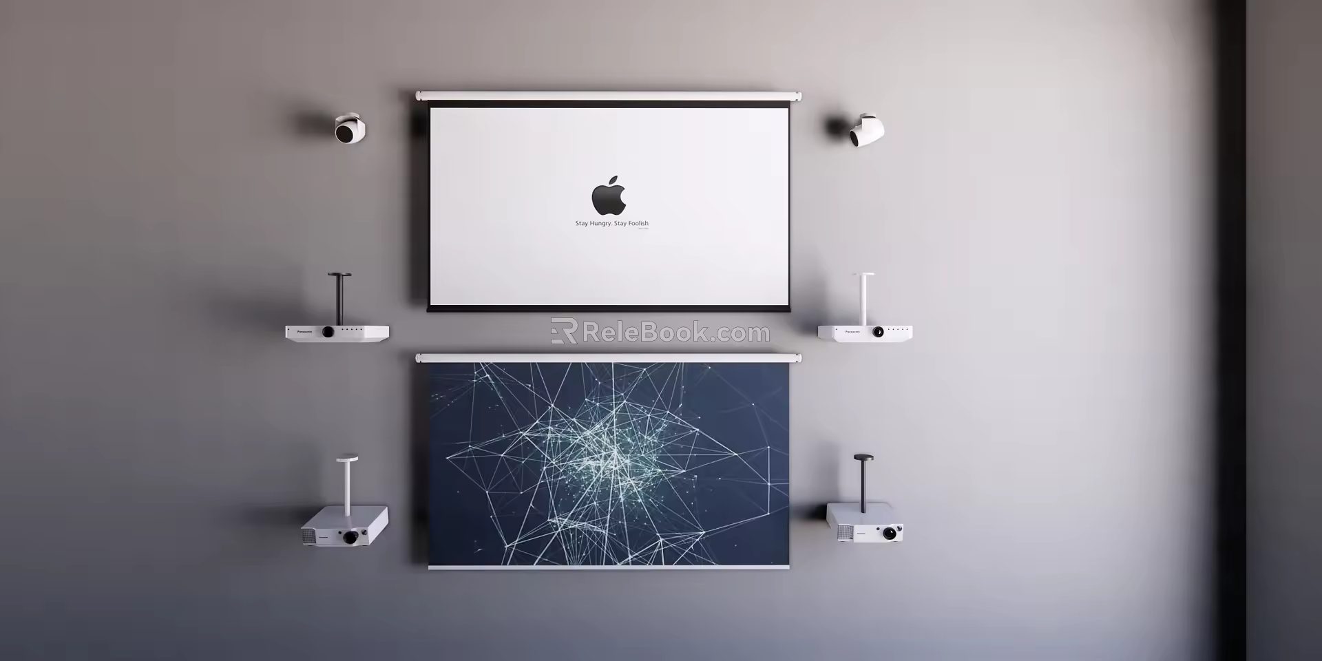 Modern Projector Conference Room Projector 3d model