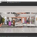 Yes Yinke Clothing Store Window Display With Modern Interior Mannequins And Dresses