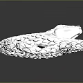 Silver Snake Shaped Clothing Accessory With Diamond Crystal Twisted Design Fashion Jewelry