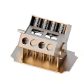 Industrial Equipment Metal Structure With Precision Holes Support Brackets And Control Knob