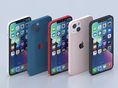 apple phone iphone phone iphone13 iphone apple phone 3d model