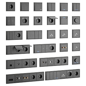 Switch panel 3d model