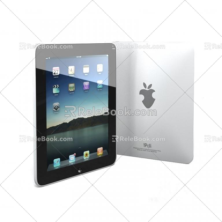 Tablet PC 3d model