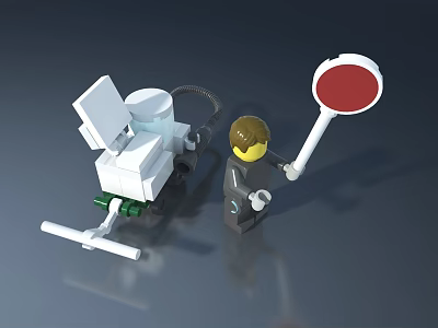 Doll ornaments 3d model