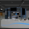 Modern School Innovative Learning Space With Wooden Tables Digital Screens And Bookshelves