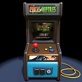 Game machine slot machine arcade machine electric video game machine 3d model