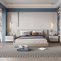 Bright Children's Room Design With Cozy Bed Bookshelf And Colorful Decor Elements