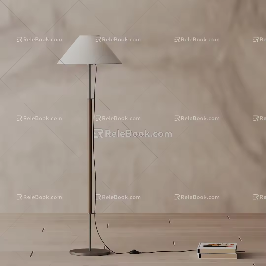 Modern floor lamp 3d model