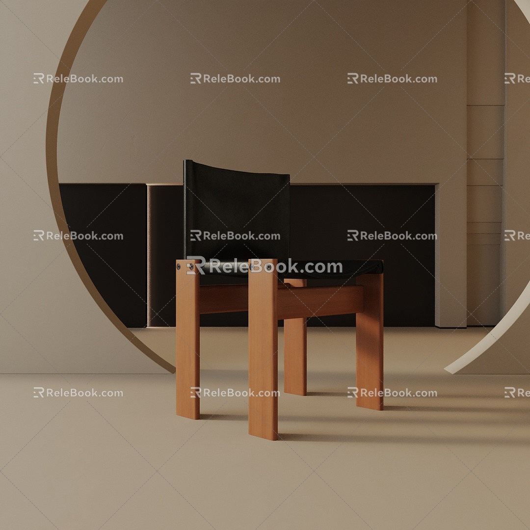 Modern Dining Chair 3d model