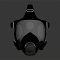 Fire Equipment Gas Mask With Modern Design And Transparent Face Shield
