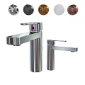 Modern Chrome Bathroom Faucets With Various Color Choices And Sleek Design
