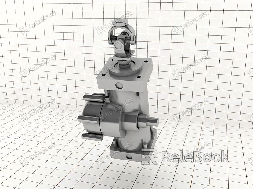 Modern mechanical parts parts model