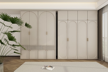 Modern wardrobe 3d model