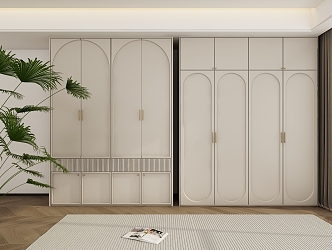 Modern wardrobe 3d model