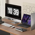 desktop computer all-in-one machine 3d model