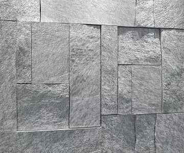 Modern background wall stone wall 3d model