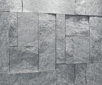 Modern background wall stone wall 3d model