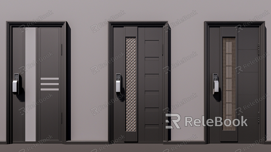 Modern security door model