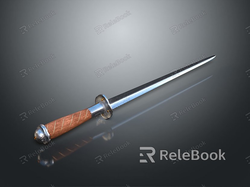 Officer Sword Sword Long Sword Sheath Sword Samurai Sword Samurai Sword Accessories Soldier Sword Knight Sabre model