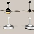 Modern Air Cooler Fans With Sleek Design Black And White Ceiling Tabletop Models
