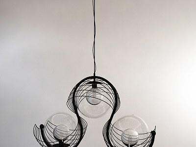 Modern shaped chandelier model